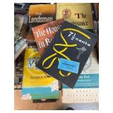 Six Hardcover Books with Dust Jackets