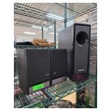 Bose Model 141 and Harman Kardon Subwoofer Speaker