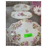MZ Austria Floral Porcelain Dish Set