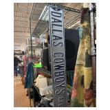 Dallas Cowboys Avenue Street Sign with NFL Hologra