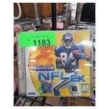 NFL 2K Video Game for Sega Dreamcast