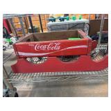 Coca-Cola Wooden Crate Sled Repurposed Display Pie