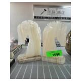 Onyx Horse Head Bookends