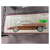 1956 Chevrolet Advertisement Metal Sign