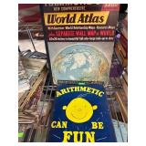 Hammondï¿½s Atlas and Arithmetic Book Set