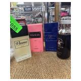 Four Assorted Fragrance Bottles Including Viano an