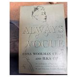 First Edition Signed ï¿½Always in Vogueï¿½