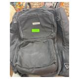 Stahlsac Black Backpack with Multiple Compartments