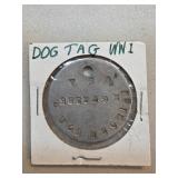 WWI Military Dog Tag with Unique Inscription