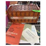 Design Line Wooden Rotary Telephone