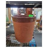 Terracotta Bread Storage Crock