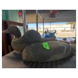 Vintage Wooden Duck Decoy Figurines