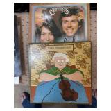 Two Vinyl Records Including ï¿½Carpentersï¿½