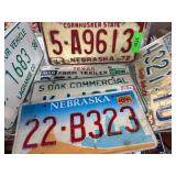 Vintage License Plates Collection