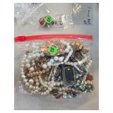 Bag of Mixed Costume Jewelry Assortment