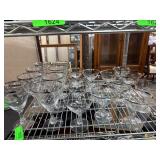 Various Glass Stemware