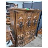 Wood Chest On Chest Dresser