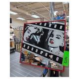 Marilyn Monroe Mirror With Filmstrip Design