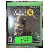 Fallout 76 Xbox One Game Case and Disc