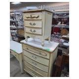 French Provincial Style Dresser and Nightstand Set