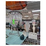 Decorative Glass and Metal Display Pieces