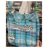 Aeropostale Plaid Shoulder Bag