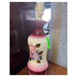 Hand-Painted Ceramic Table Lamp Base