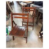 Wooden Folding Chairs