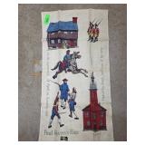 Paul Revereï¿½s Ride Tea Towel Textile