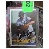 2 Signed Sports Cards Dale Murphy More