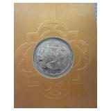 Franklin Mint Bronze Christmas Coin