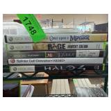 5 Xbox 360 Video Game Titles