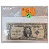 1935E $1 Silver Certificate, United States