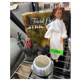 Star Wars Collectibles Lot with Game and Figurines