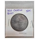 1836 Capped Bust Half Dollar Coin