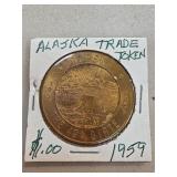 1959 Alaska Trade Token Coin