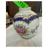 Hand-Painted Sevres Ceramic Vase