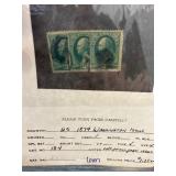 1879 US Washington Stamp Issue Block