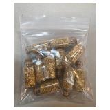 Vials Filled with Gold