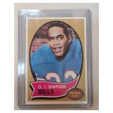 Replica O.J. Simpson Football Trading Card