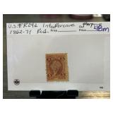 US R24d 1862-71 5-Cent Revenue Stamp