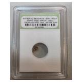 Authentic NWA Meteorite Specimen in Display Case