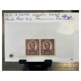 U.S. 3-Cent Lincoln Violet Stamps
