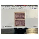 US E15 10 Cents Special Delivery Pair Stamps