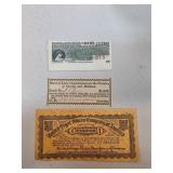 Historical Coupons and Bond Notes
