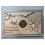 1809 Admiral Gardner Shipwreck Coin