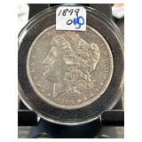 1899 Morgan Silver Dollar O Mint Mark