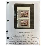 1999 Montana $5 Stamps with Artist Signature