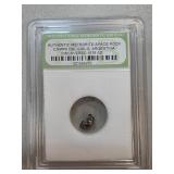 Authentic Meteorite Specimen in Display Case