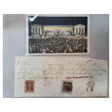 Promissory Note and Greek Theatre Postcard